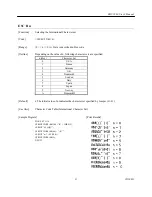 Предварительный просмотр 51 страницы Citizen BD2-2860 User Manual