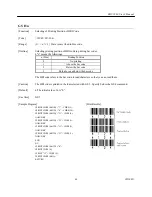 Предварительный просмотр 69 страницы Citizen BD2-2860 User Manual