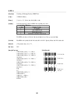 Предварительный просмотр 42 страницы Citizen BD2-3880 Command Reference Manual