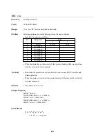 Предварительный просмотр 55 страницы Citizen BD2-3880 Command Reference Manual