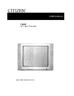 Citizen C20406 User Manual preview