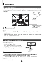 Предварительный просмотр 6 страницы Citizen C20501 User Manual