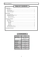 Предварительный просмотр 4 страницы Citizen C20502 User Manual