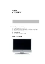 Preview for 26 page of Citizen C27604HD User Manual