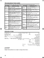 Предварительный просмотр 12 страницы Citizen C32501 User Manual