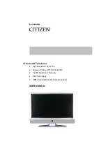 Предварительный просмотр 1 страницы Citizen C37604HD User Manual