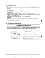 Предварительный просмотр 6 страницы Citizen C440 Technical Information