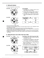 Предварительный просмотр 9 страницы Citizen C440 Technical Information