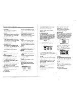 Предварительный просмотр 6 страницы Citizen C801DVR User Manual