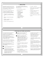 Preview for 3 page of Citizen CARAT BALANCES CT103 Operating Manual