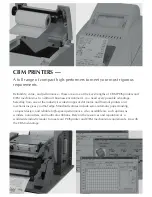 Preview for 2 page of Citizen CBM-1000 Product Manual