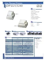 Preview for 8 page of Citizen CBM-1000 Product Manual