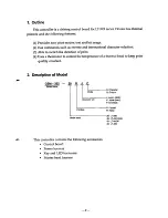 Preview for 3 page of Citizen CBM-202 Series Specification