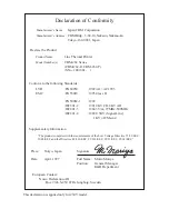 Предварительный просмотр 2 страницы Citizen CBM-262 Type II User Manual