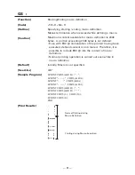 Предварительный просмотр 110 страницы Citizen CBM-272 User Manual