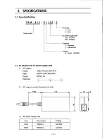 Preview for 5 page of Citizen CBM-810 User Manual