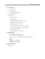 Preview for 6 page of Citizen CBM-909PC SERIES User Manual