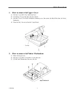 Предварительный просмотр 3 страницы Citizen CBM-910 Type II Service Manual