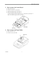 Предварительный просмотр 4 страницы Citizen CBM-910 Type II Service Manual