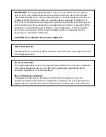 Preview for 3 page of Citizen CBM1000II RF User Manual