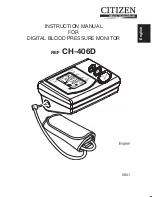 Предварительный просмотр 1 страницы Citizen CH-406D Instruction Manual