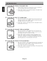 Предварительный просмотр 14 страницы Citizen CH-462E Instruction Manual