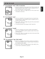 Предварительный просмотр 15 страницы Citizen CH-462E Instruction Manual