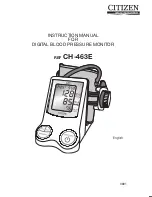 Citizen CH-463E Instruction Manual preview