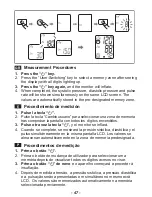 Preview for 47 page of Citizen CH-608 Instruction Manual