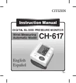 Предварительный просмотр 1 страницы Citizen CH-617 Instruction Manual