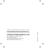 Предварительный просмотр 56 страницы Citizen CH-617 Instruction Manual