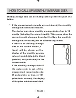 Preview for 22 page of Citizen CH-671F Instruction Manual