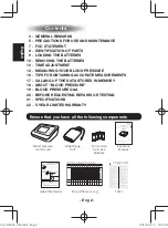 Предварительный просмотр 2 страницы Citizen CHU305 Instruction Manual