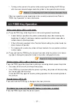 Preview for 21 page of Citizen CL-E321 User Manual