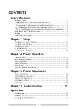 Preview for 2 page of Citizen CLP 621  CLP-621 CLP-621 User Manual