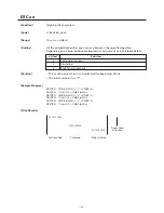 Preview for 38 page of Citizen CMP-10 Command Reference Manual