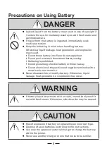 Предварительный просмотр 8 страницы Citizen CMP-25 series User Manual