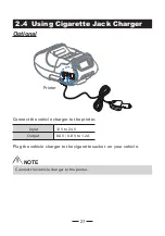 Предварительный просмотр 27 страницы Citizen CMP-25 series User Manual