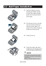 Предварительный просмотр 30 страницы Citizen CMP-25 series User Manual