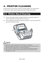 Предварительный просмотр 34 страницы Citizen CMP-25 series User Manual