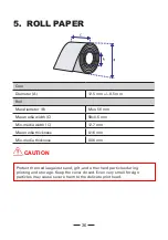 Предварительный просмотр 36 страницы Citizen CMP-25 series User Manual