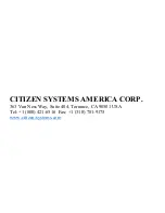 Preview for 12 page of Citizen CMP-30 series Setup Manual