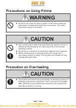 Предварительный просмотр 7 страницы Citizen CMP-40 SERIES User Manual