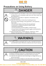 Предварительный просмотр 8 страницы Citizen CMP-40 SERIES User Manual