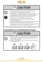 Предварительный просмотр 9 страницы Citizen CMP-40 SERIES User Manual