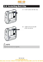 Предварительный просмотр 26 страницы Citizen CMP-40 SERIES User Manual