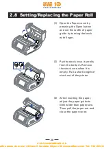 Предварительный просмотр 28 страницы Citizen CMP-40 SERIES User Manual