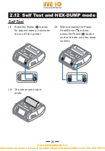 Предварительный просмотр 36 страницы Citizen CMP-40 SERIES User Manual