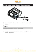 Предварительный просмотр 40 страницы Citizen CMP-40 SERIES User Manual