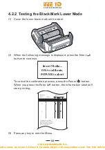 Предварительный просмотр 58 страницы Citizen CMP-40 SERIES User Manual